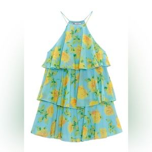 Zara halter neck dress